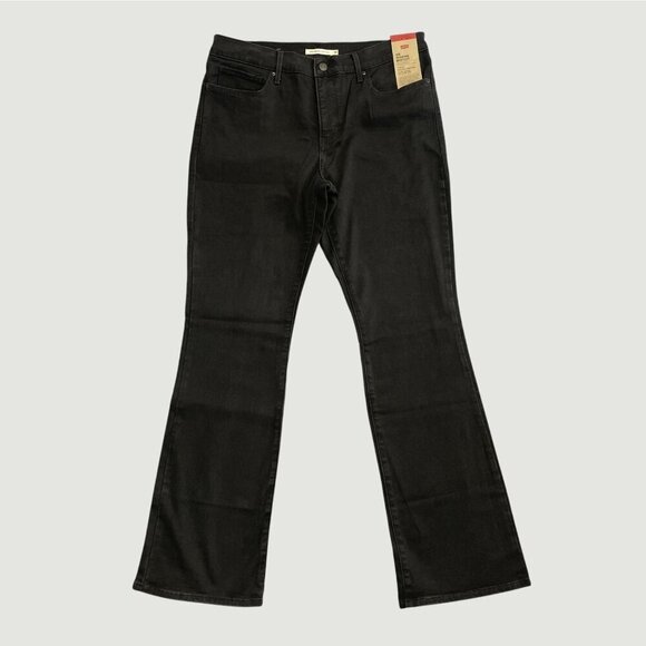 Levi's Denim - NEW Levis 315 Women's Size 32 Shaping Bootcut Jeans Black Stretch
